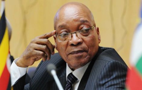 Jacob Zuma explains how a vacuum can exist within a contained space.